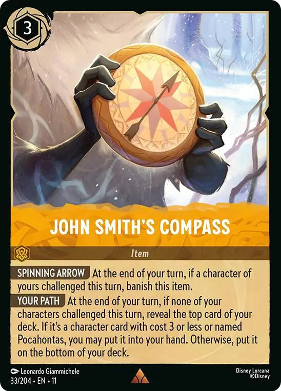 John Smith's Compass (33/204) [Winterspell] 1