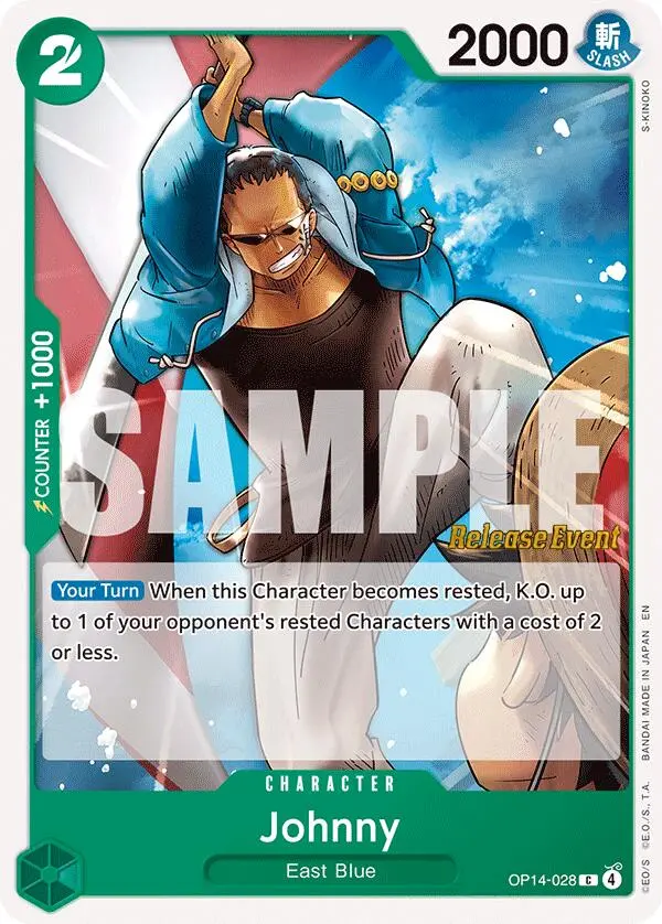 Johnny [The Azure Sea's Seven Release Event Cards] 1