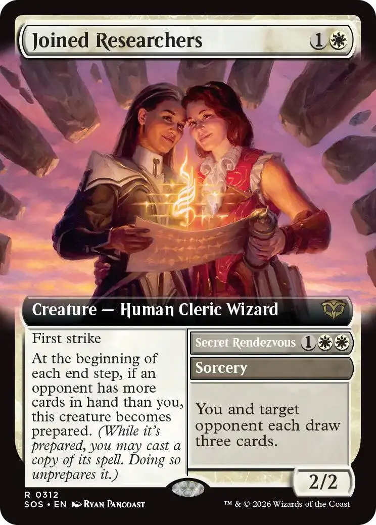 Joined Researchers (Extended Art) [Secrets Of Strixhaven] 1