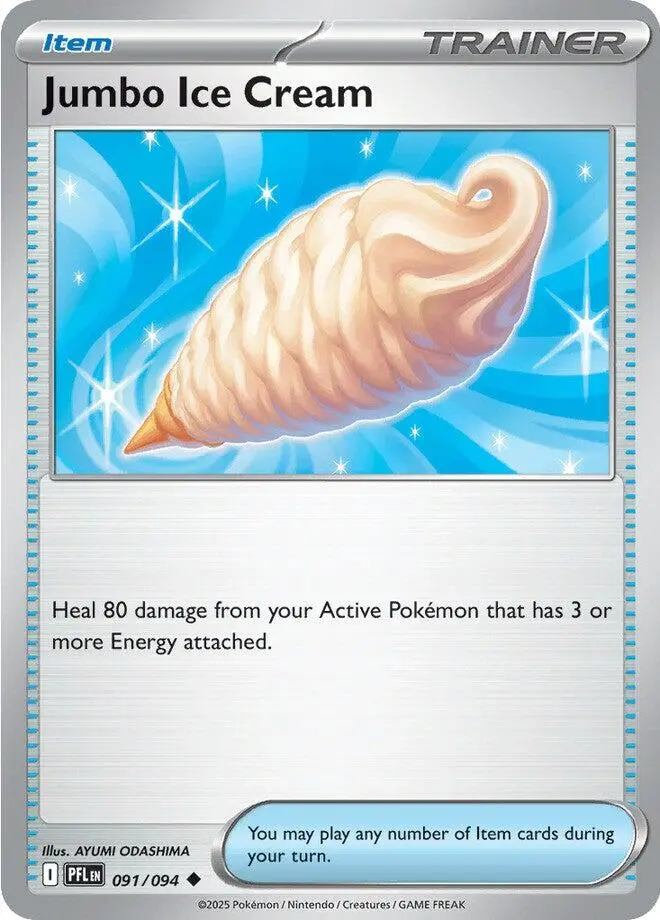 Jumbo Ice Cream (091/094) [Mega Evolution: Phantasmal Flames] 1