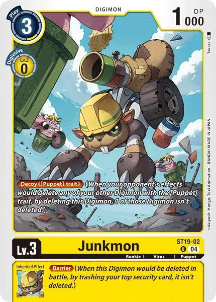 Junkmon [St19-02] [Starter Deck: Fable Waltz] 1