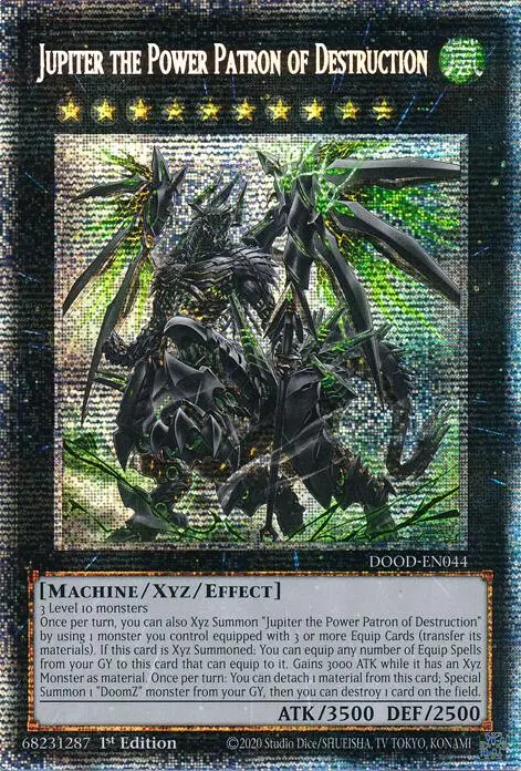 Jupiter The Power Patron Of Destruction (Starlight Rare) [Dood-En044] Starlight Rare 1