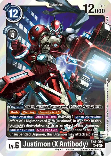 Justimon (X Antibody) [Ex8-054] [Chain Of Liberation] 1