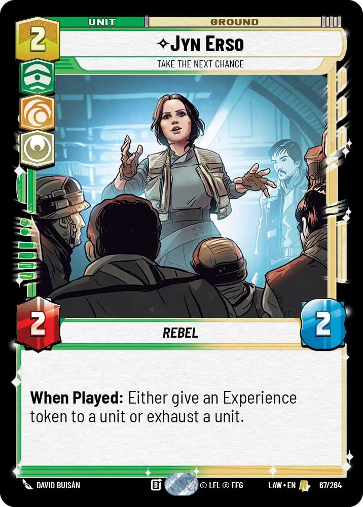 Jyn Erso - Take The Next Chance (67/264) (67/264) [A Lawless Time] 1