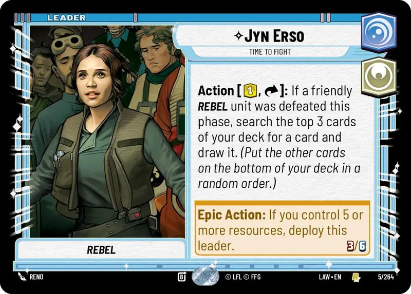 Jyn Erso - Time To Fight (5/264) (5/264) [A Lawless Time] 1