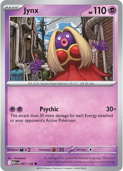 Jynx (057/132) [Mega Evolution: Base Set] 1