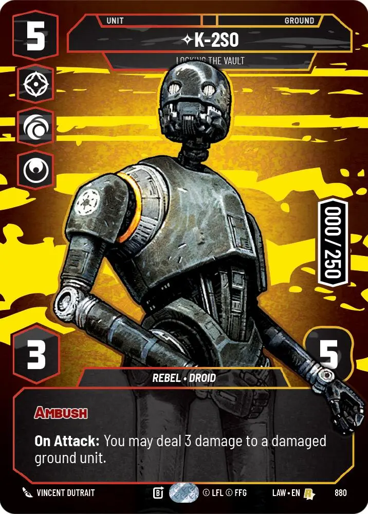 K-2S0 - Locking The Vault (Serialized) (880) (880) [A Lawless Time] 1