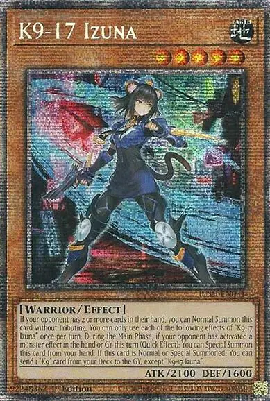 K9-17 Izuna (Starlight Rare) [Jush-En031] Starlight Rare 1