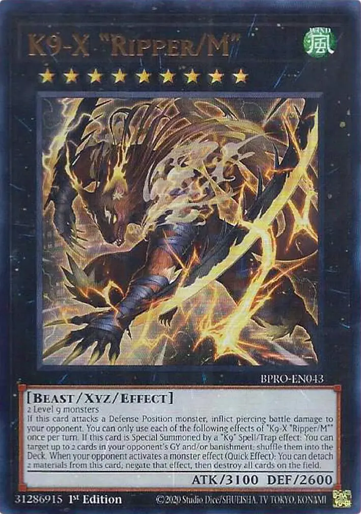K9-X "Ripper/M" [Bpro-En043] Ultra Rare 1