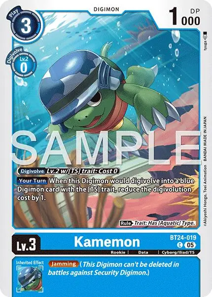 Kamemon [Bt24-019] [Time Stranger] 1