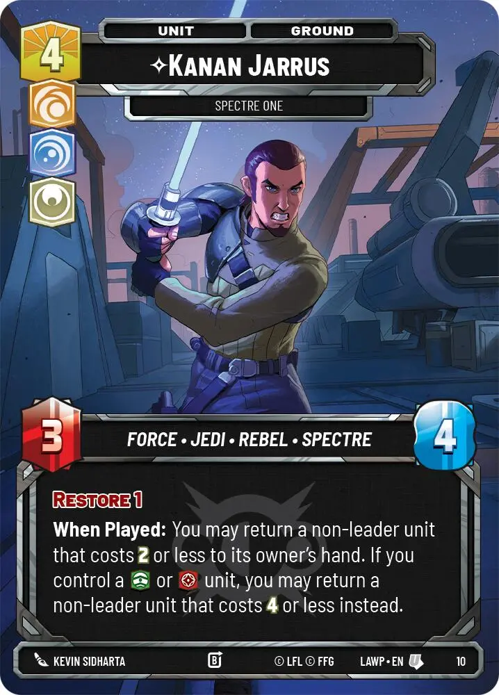 Kanan Jarrus - Spectre One (10) (10) [A Lawless Time: Weekly Play] 1