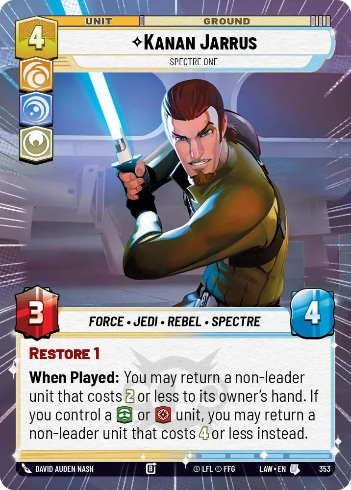 Kanan Jarrus - Spectre One (353) (Hyperspace) (353) [A Lawless Time] 1