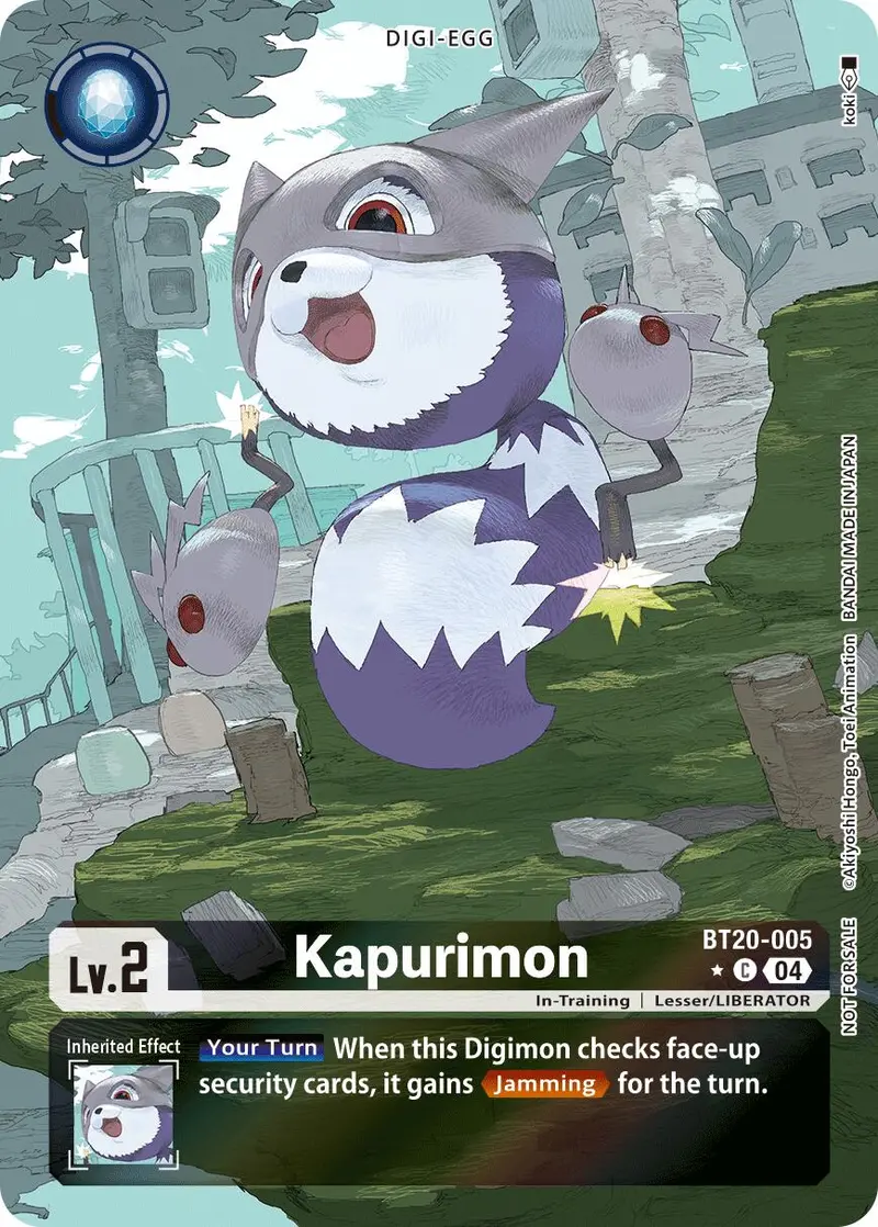 Kapurimon [Bt20-005] (Box Promotion Pack) [Release Special Booster Ver.2.5 Promos] 1