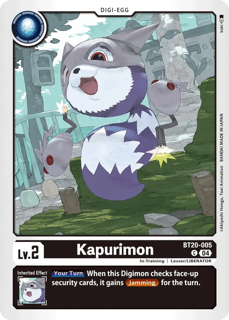 Kapurimon [Bt20-005] [Release Special Booster Ver.2.5] 1