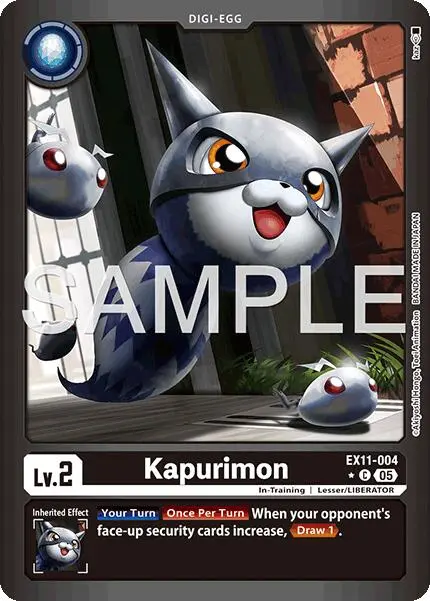 Kapurimon [Ex11-004] (Limited Foil) [Dawn Of Liberator] 1