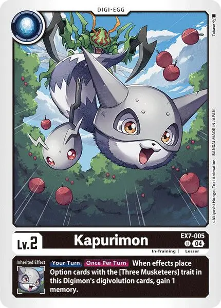 Kapurimon [Ex7-005] [Digimon Liberator] 1