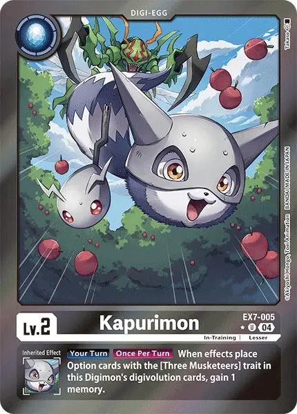 Kapurimon [Ex7-005] (Foil) [Digimon Liberator] 1