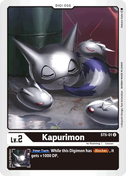 Kapurimon [St5-01] [Starter Deck: Machine Black] 1