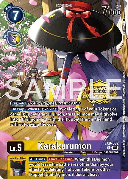 Karakurumon [Ex9-032] (Championship 25-26 Season 2 Tamers Pack) [Versus Monsters] 1