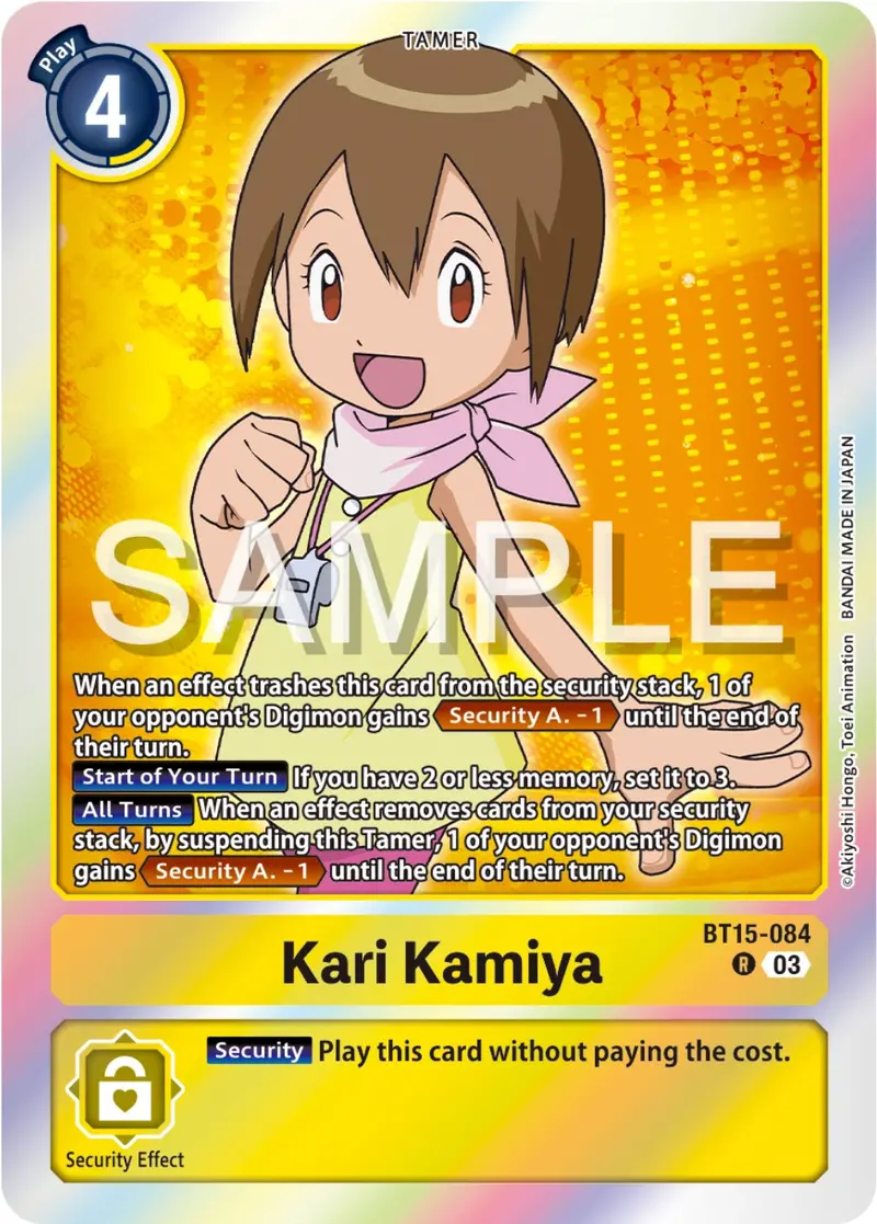 Kari Kamiya [Bt15-084] [Exceed Apocalypse] 1