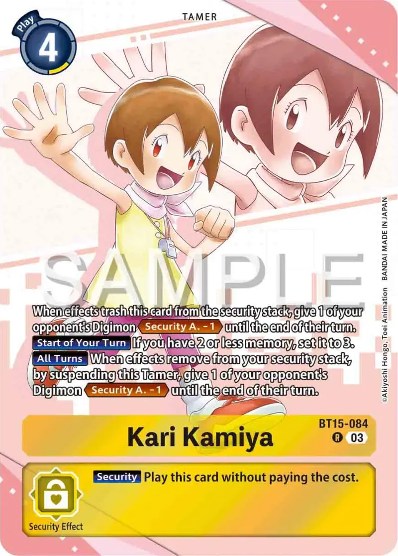 Kari Kamiya [Bt15-084] (Premium Heroines Set) [Exceed Apocalypse] 1
