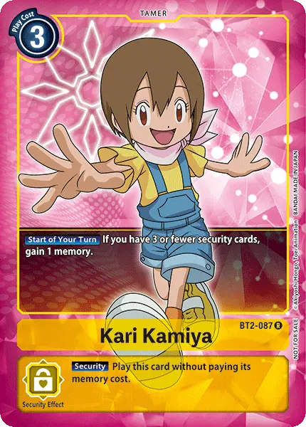 Kari Kamiya [Bt2-087] (Buy-A-Box Promo) [Release Special Booster Ver.1.0 Promos] 1