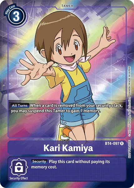 Kari Kamiya [Bt4-097] (Buy-A-Box Promo) [Great Legend Promos] 1