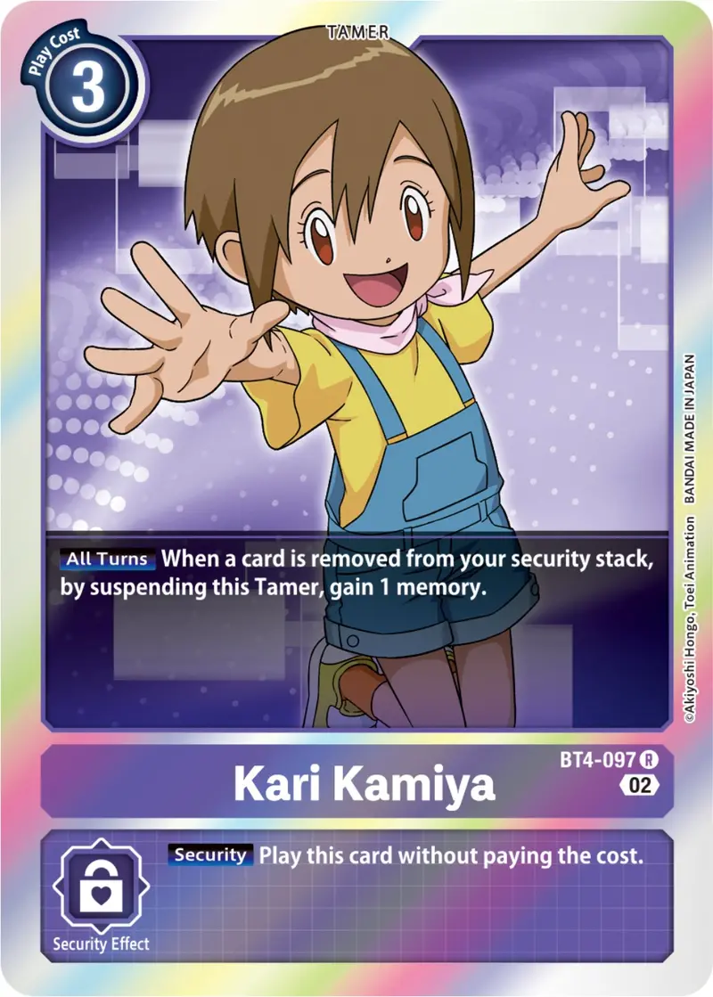 Kari Kamiya [Bt4-097] (Resurgence Booster Reprint) [Resurgence Booster] 1