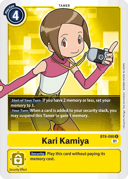 Kari Kamiya [Bt8-090] [New Awakening] 1