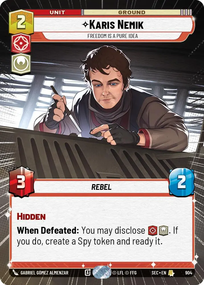 Karis Nemik - Freedom Is A Pure Idea (Hyperspace Foil) (904) (904) [Secrets Of Power] 1