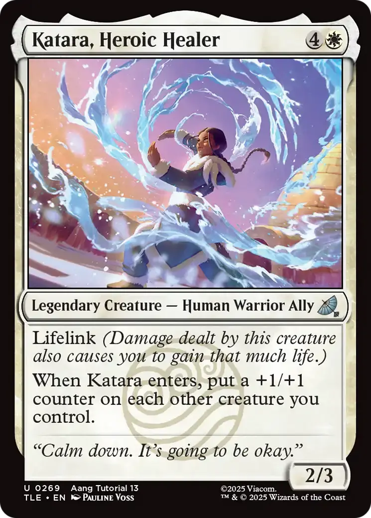 Katara, Heroic Healer (0269) [Avatar: The Last Airbender: Eternal-Legal] 1