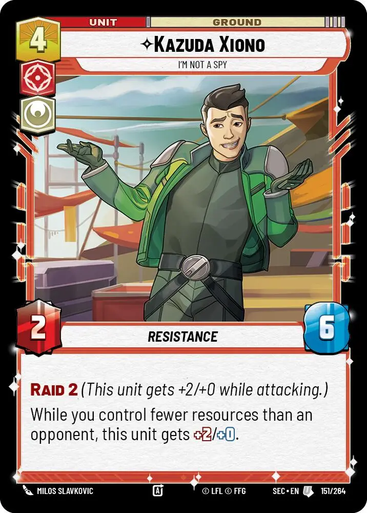 Kazuda Xiono (151/264) - I'm Not A Spy (151/264) [Secrets Of Power] 1