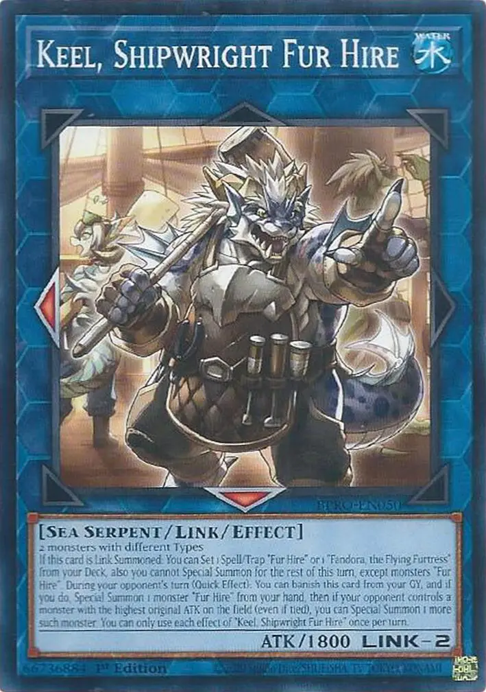 Keel, Shipwright Fur Hire [Bpro-En050] Common 1