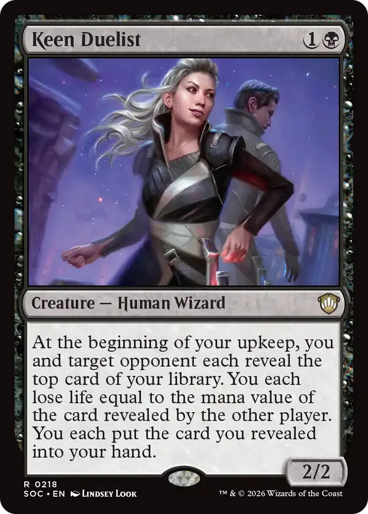 Keen Duelist [Secrets Of Strixhaven Commander] 1