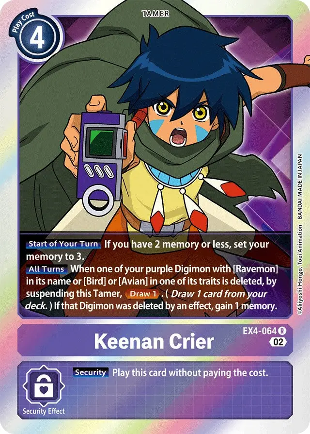 Keenan Crier [Ex4-064] [Alternative Being Booster] 1