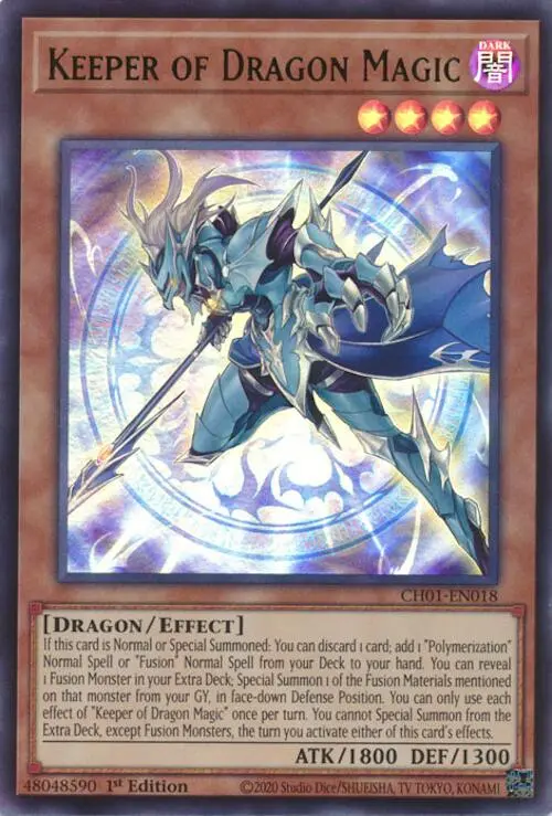 Keeper Of Dragon Magic [Ch01-En018] Ultra Rare 1