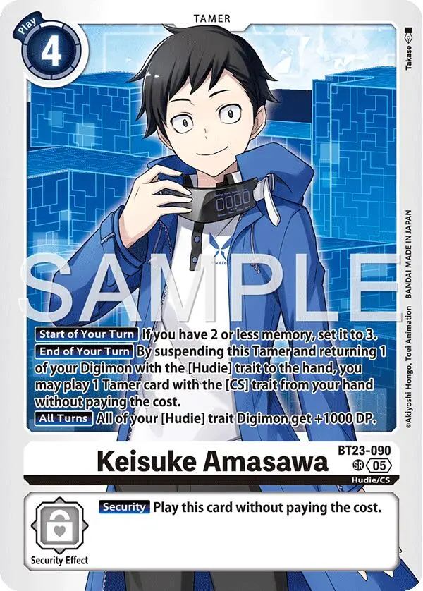 Keisuke Amasawa [Bt23-090] [Hackers' Slumber] 1