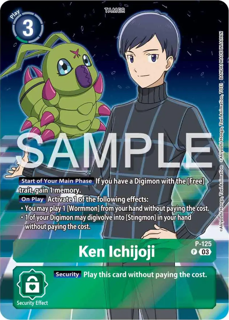 Ken Ichijoji [P-125] (Digimon Adventure 02: The Beginning Set) [Promotional Cards] 1