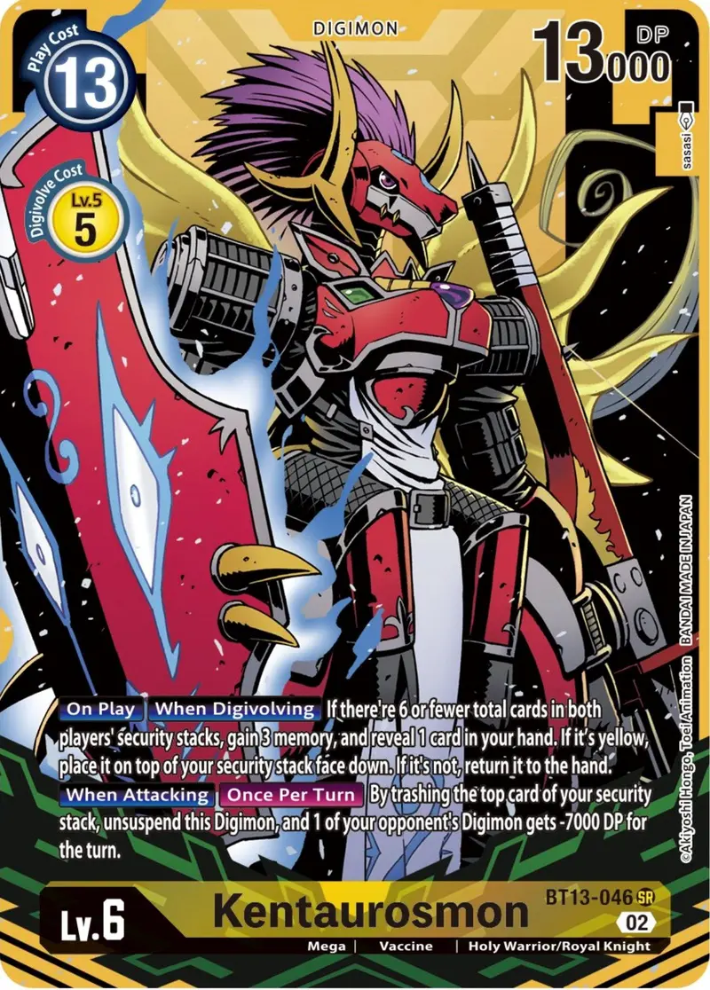 Kentaurosmon [Bt13-046] (Alternate Art) [Versus Royal Knights Booster] 1