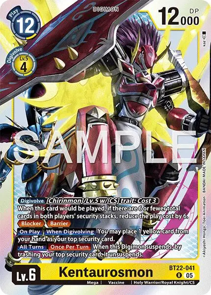 Kentaurosmon [Bt22-041] [Cyber Eden] 1