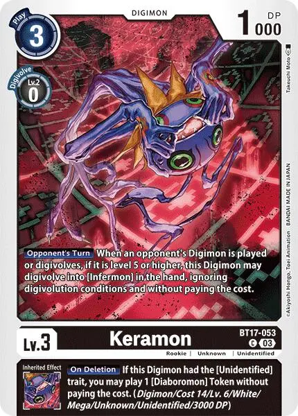 Keramon [Bt17-053] [Secret Crisis] 1