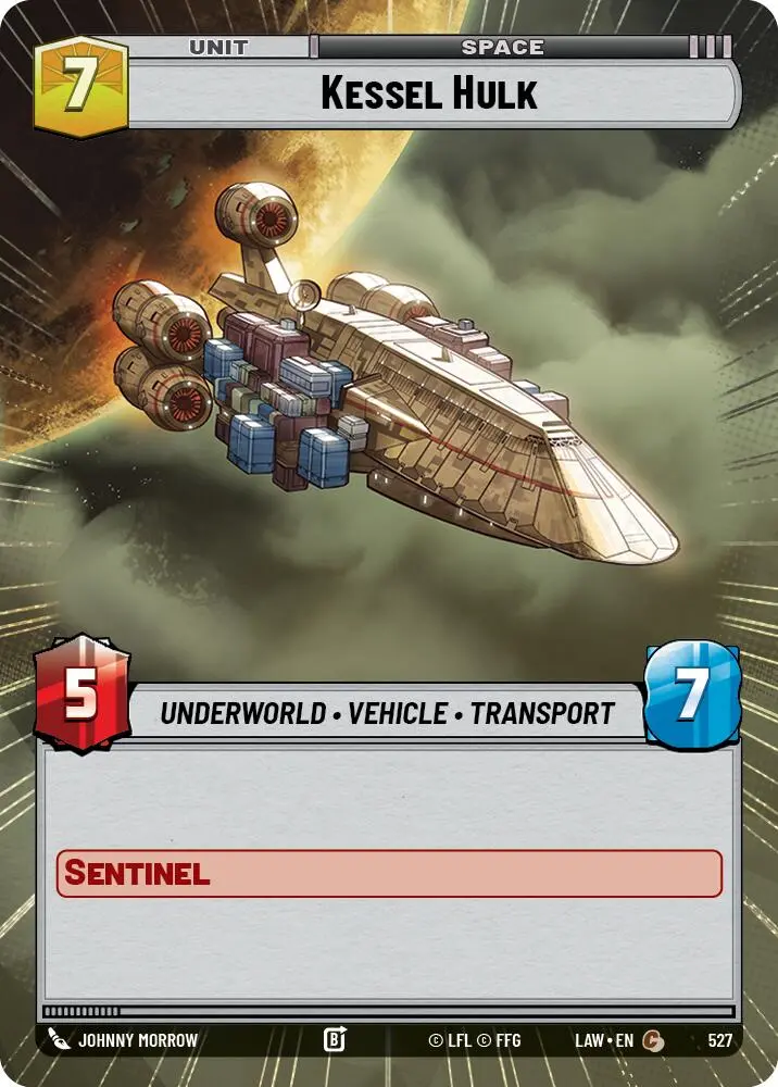 Kessel Hulk (527) (Hyperspace) (527) [A Lawless Time] 1