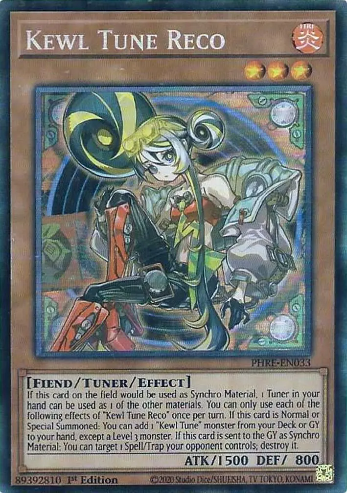 Kewl Tune Reco (Cr) [Phre-En033] Collector's Rare 1