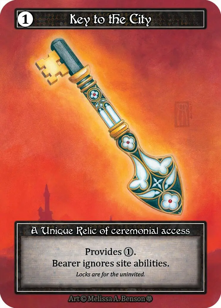 Key To The City (Foil) [Gothic] 1