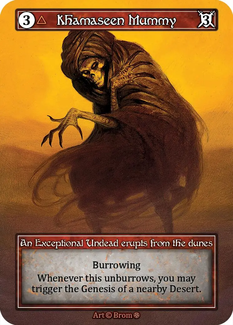 Khamaseen Mummy (Foil) [Gothic] 1