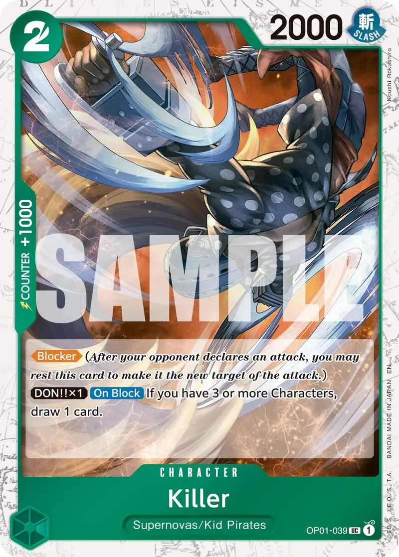 Killer (Pirate Foil) [Premium Booster -The Best- Vol. 2] 1