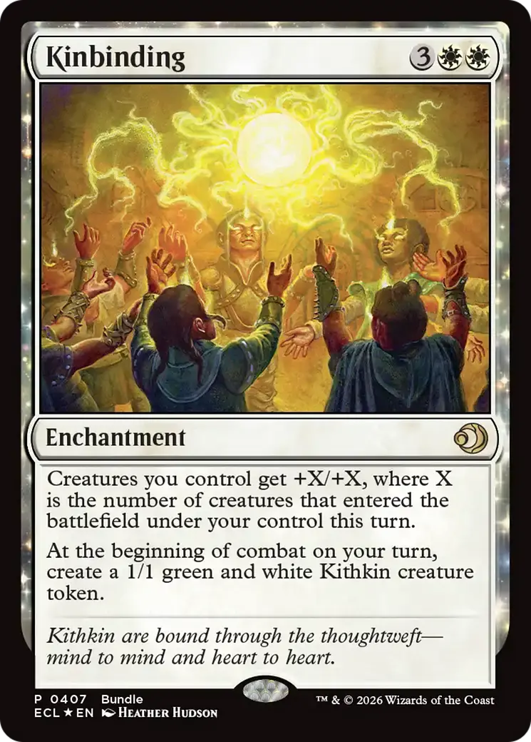 Kinbinding (Bundle) [Lorwyn Eclipsed Promos] 1