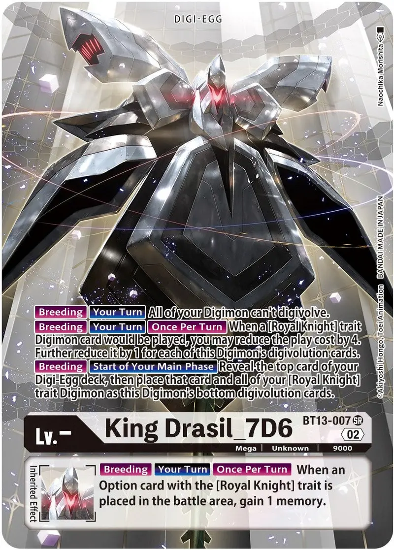 King Drasil_7D6 [Bt13-007] (Alternate Art) [Versus Royal Knights Booster] 1
