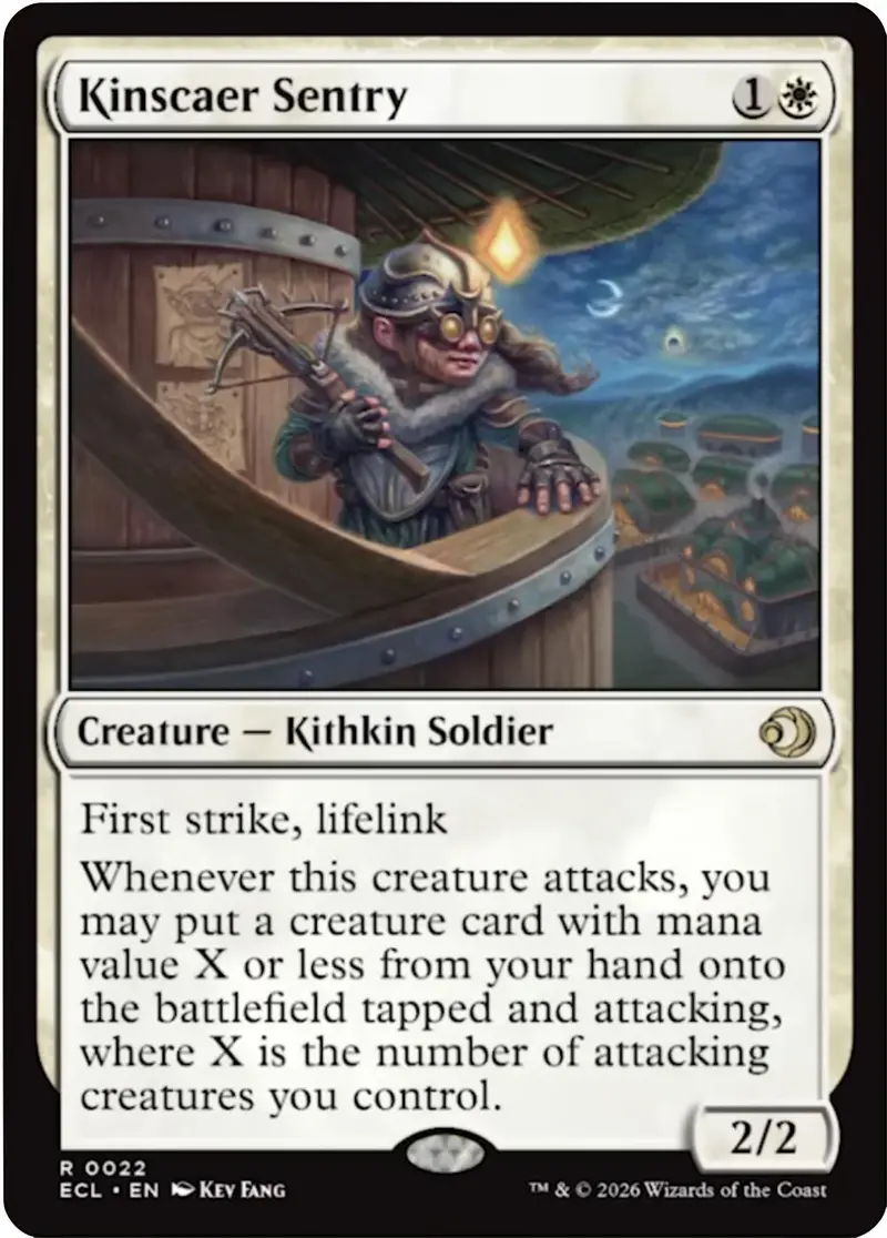 Kinscaer Sentry [Lorwyn Eclipsed] 1