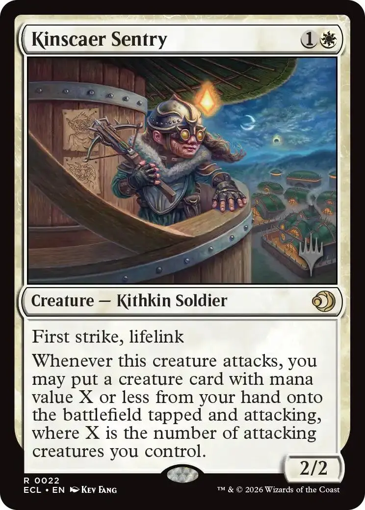 Kinscaer Sentry [Lorwyn Eclipsed Promos] 1